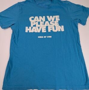 Kings Of Leon 2024 Can We Please Have Fun Concert Tee Dates/Locations Back Large